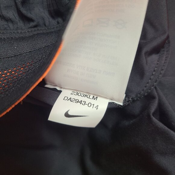 NEW Nike Pro Elite 2" Brief-Lined Running Shorts DA2943-014 Size XL Black Orange - Picture 4 of 4